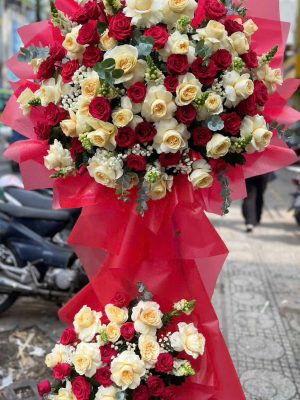Kệ Hoa Mừng Khai Trương - Phát Lộc Vượng Tài