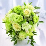 Bó Hoa Cưới Màu Xanh Hy Vọng Dành Cho Cô Dâu Yêu Thích Màu Xanh Chuối