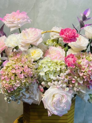 Giỏ Hoa Hồng Ngọt Ngào